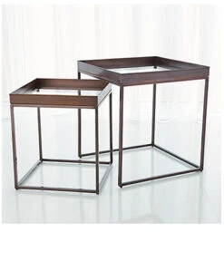 Set Of 2 Perfect Nesting Tables Home