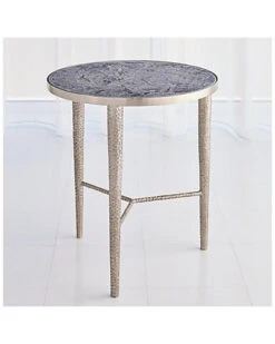 Hammered End Table Home