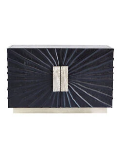 Pleated Two-Door Cabinet Home