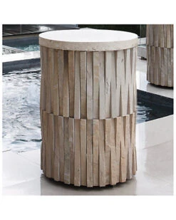 Round Teeter Totter Stone Table Home