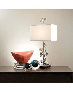 Hexagon Cut Glass Vase Home -Global Views 3050192425 RLLD 2