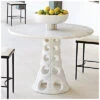 Taper Circle Dining Table Home -Global Views 3050238692 RLLD 1