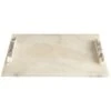 Alabaster Rectangle Tray W/Rock Handles Home -Global Views 3050305154 RLLD 1