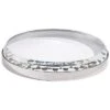 Banded Crystal Tray Home