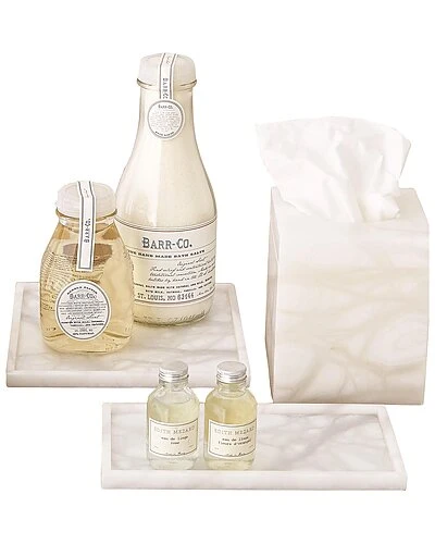 Alabaster Rectangular Plateau Home 4 Alabaster Rectangular Plateau Home - Image 2