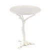 White Faux Bois Side Table Home -Global Views 3050324804 RLLD 1