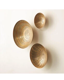 Sun Etched Wall Bowl Home