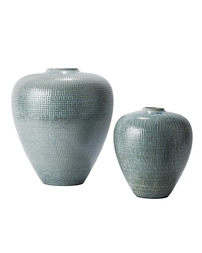 Check Bulbous Vase Home 4 Check Bulbous Vase Home - Image 2