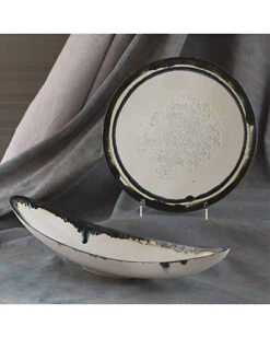 Drip Canoe Bowl Home -Global Views 3050555820 RLLD 2