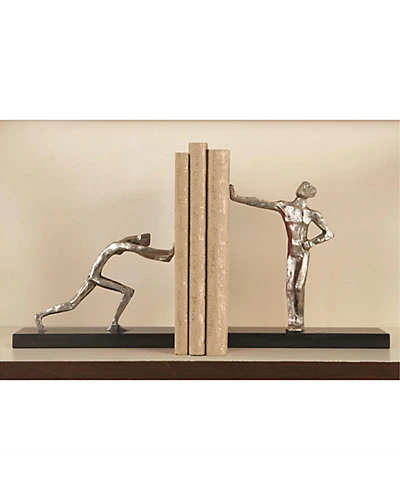 Set Of 2 Blockhead Bookends Home 4 Set Of 2 Blockhead Bookends Home - Image 2