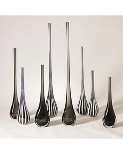 Black & White Striped Vase Home -Global Views 3050555889 RLLD 3