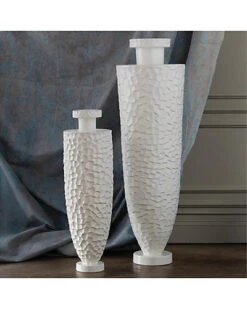 Monumental Chiseled Vase Home -Global Views 3050555899 RLLD 2