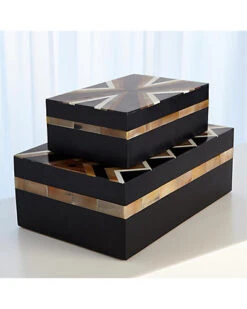 Kuba Box Home -Global Views 3050556085 RLLD 3