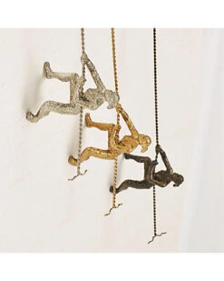 Climbing Woman Wall Mount Home