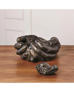 Iron Hand Bowl Home -Global Views 3050556140 RLLD 3